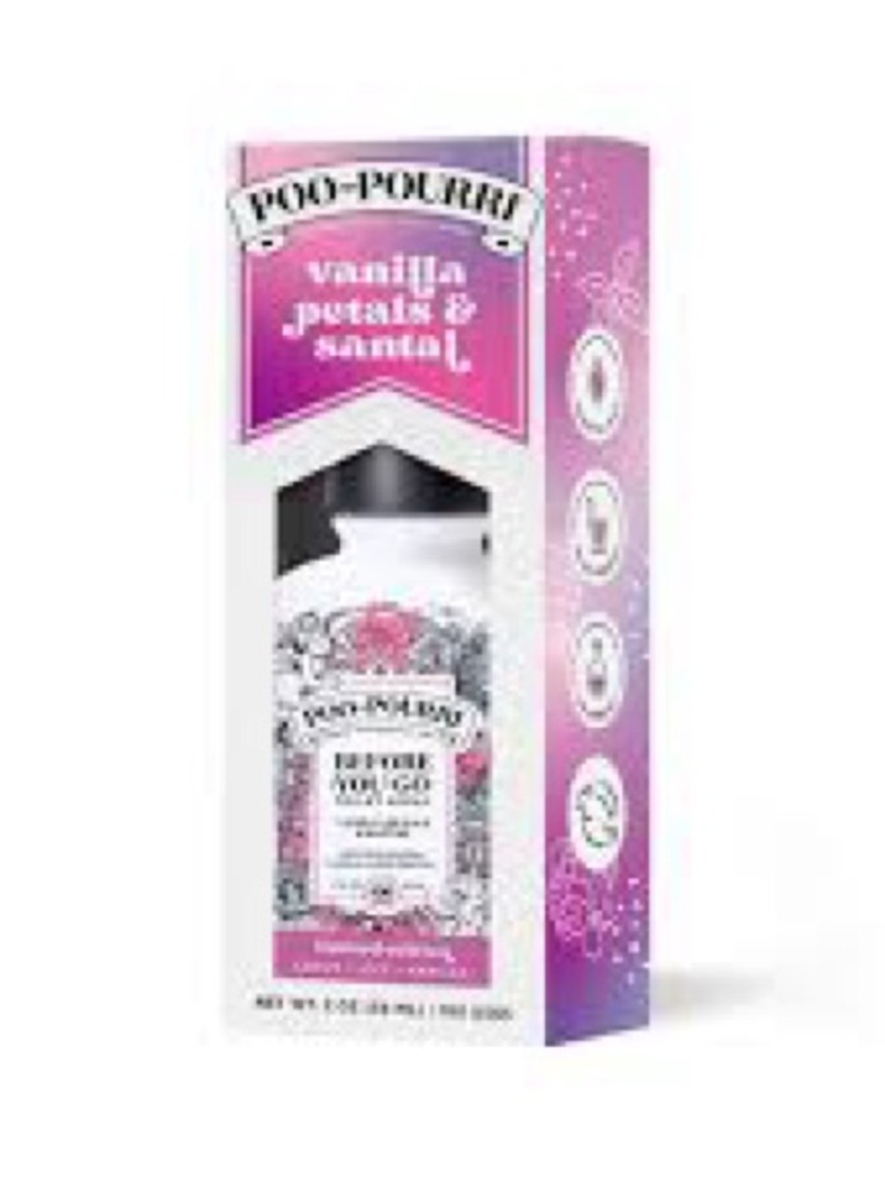 Poo-Pourri Vanilla Petals & Santal 2 oz.